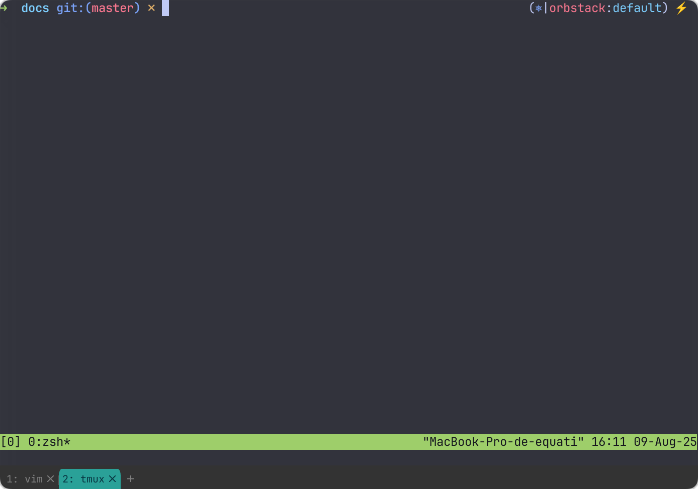 Tmux basique