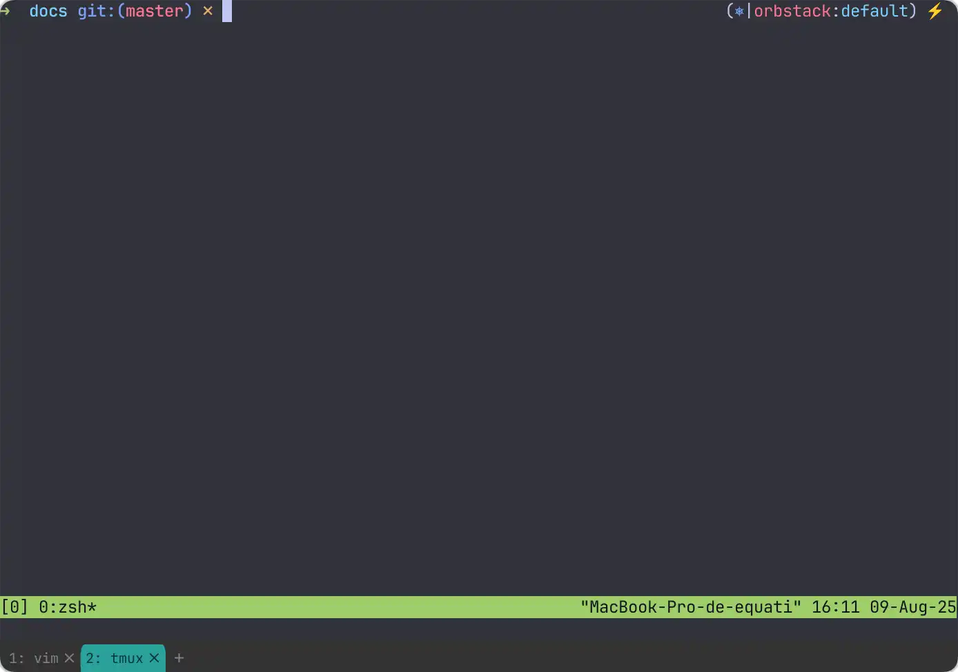 Tmux basique